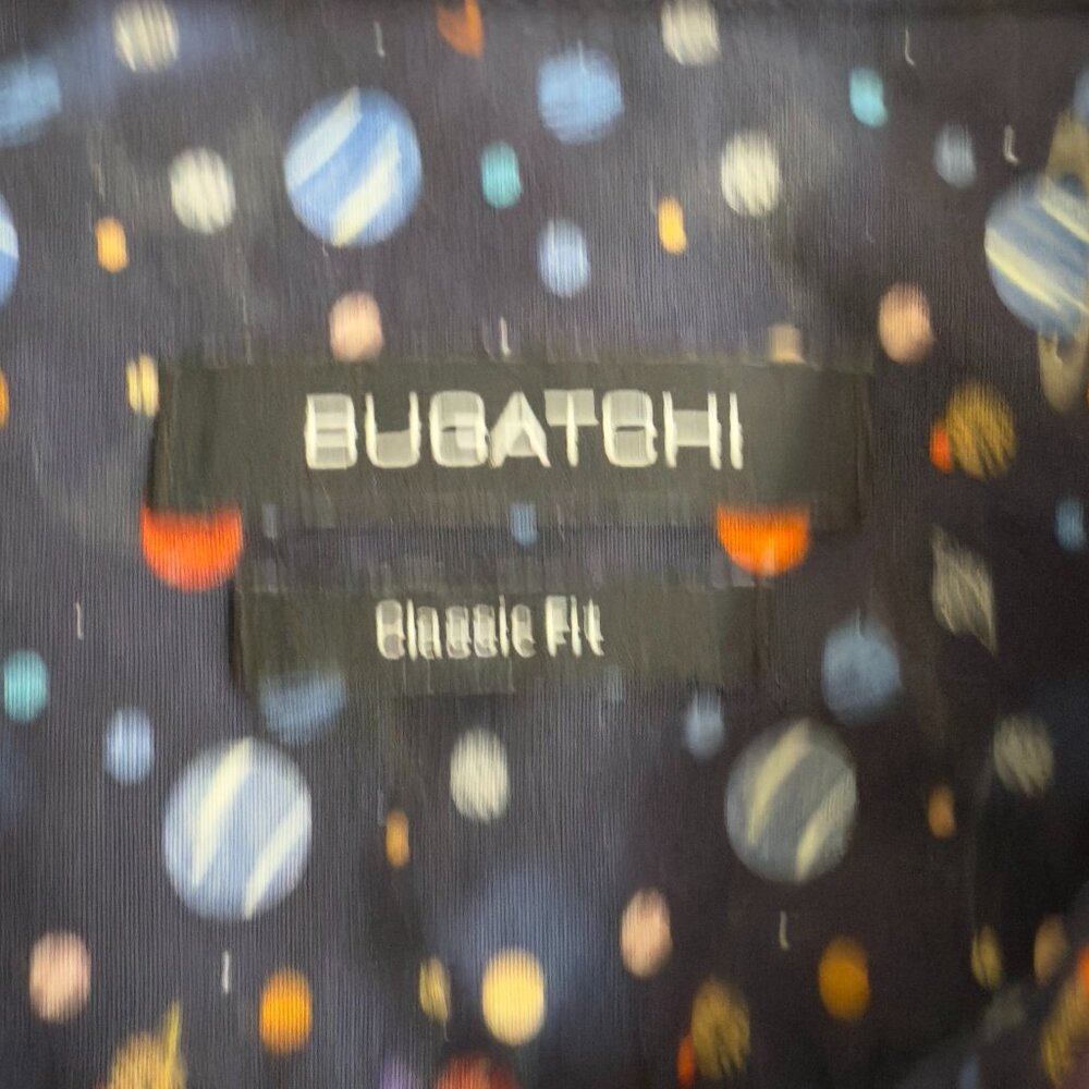 Bugatchi Plum Solid Brushed Twill Classic Fit - image 4